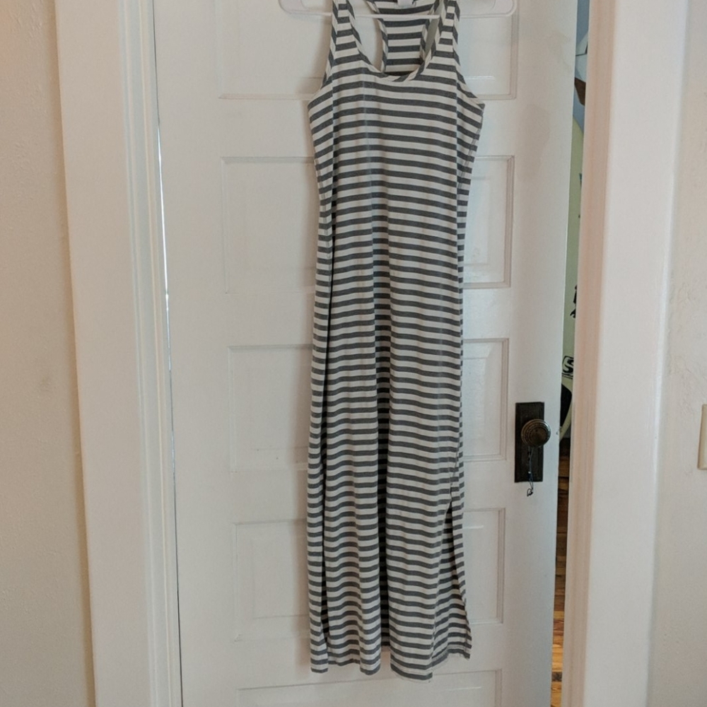 NWOT hard tail Spandex strip dress